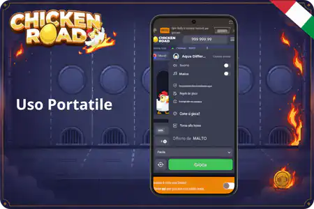Uso Portatile Chicken Road app